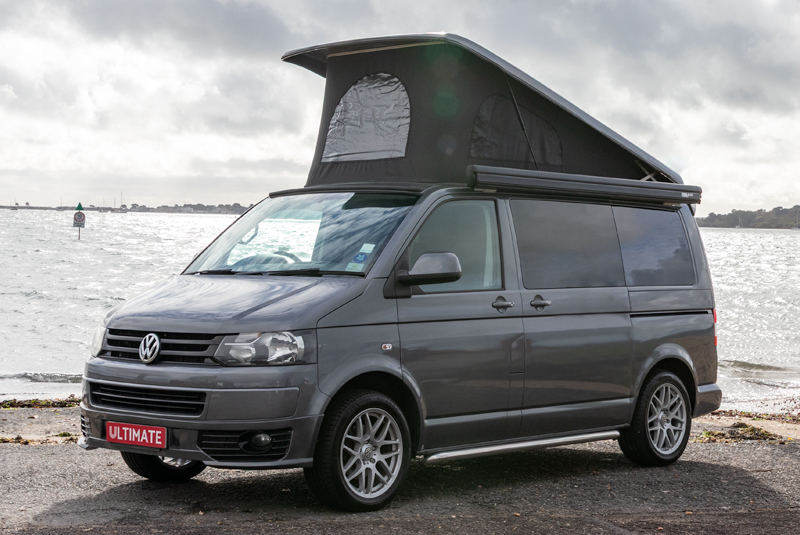 VW Transporter T5.1 140bhp SWB Sportline - Front Left Roof Up