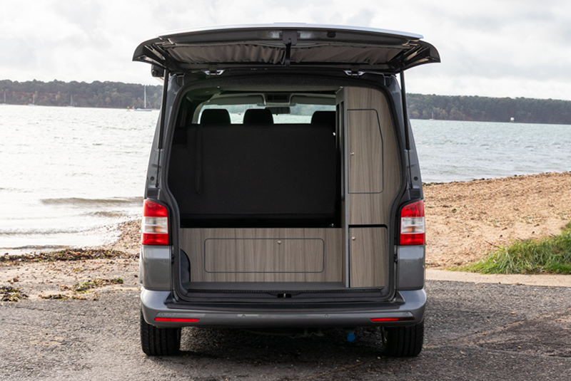 VW Transporter T5.1 140bhp SWB Sportline - Rear Boot Open