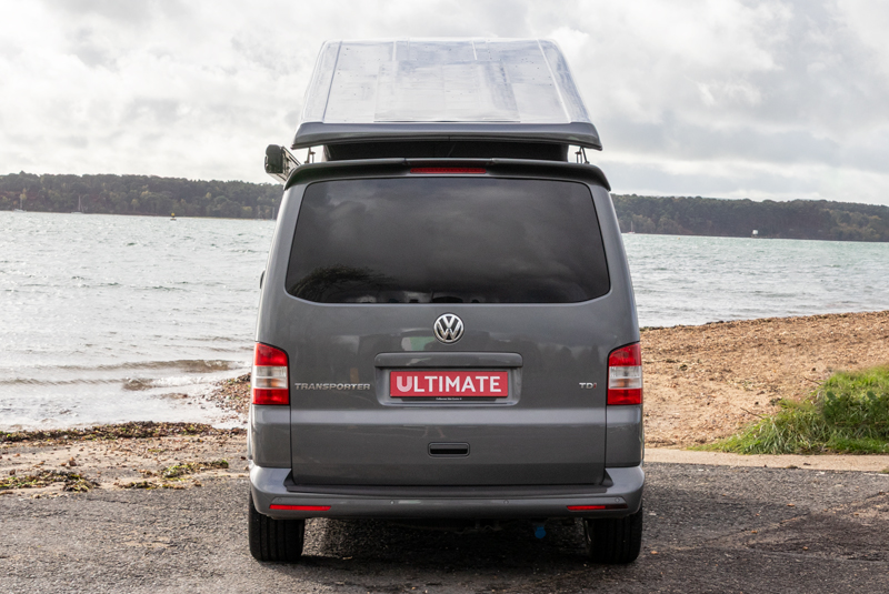 VW Transporter T5.1 140bhp SWB Sportline - Rear Roof Up