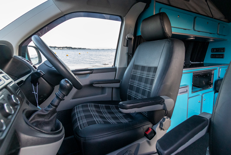 VW Transporter T5.1 140bhp SWB Monte Carlo Sportline - Drivers Seat