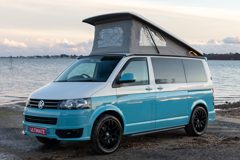 VW Transporter T5.1 140bhp SWB Monte Carlo Sportline - Front Left Roof Up