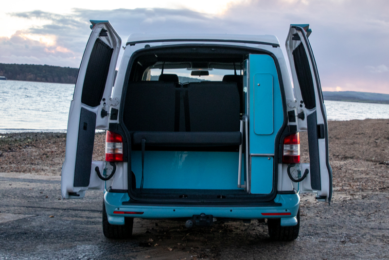 VW Transporter T5.1 140bhp SWB Monte Carlo Sportline - Rear Doors Open