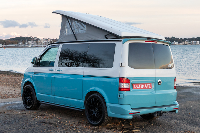 VW Transporter T5.1 140bhp SWB Monte Carlo Sportline - Rear Left Roof Up