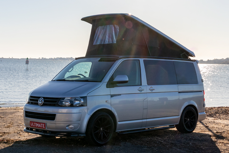 VW Transporter T5.1 140bhp SWB Sportline - Front Left Roof Up