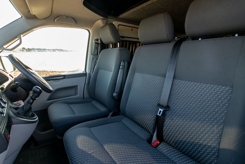 VW Transporter T5.1 140bhp SWB Sportline - Front Seats