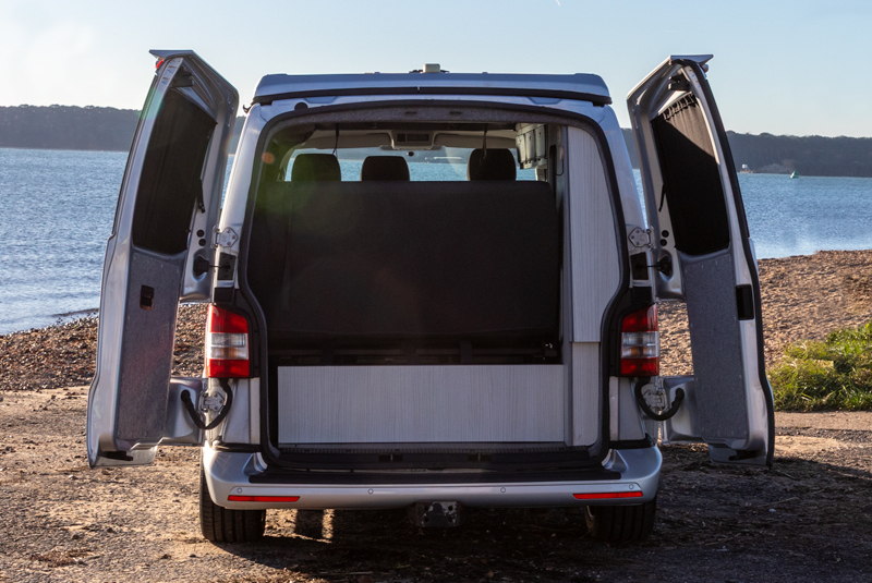 VW Transporter T5.1 140bhp SWB Sportline - Rear Doors Open