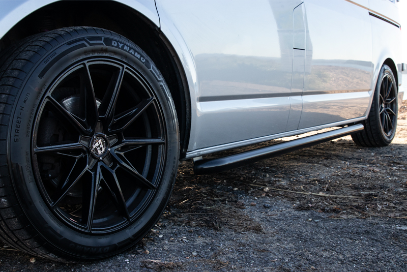 VW Transporter T5.1 140bhp SWB Sportline - Wheels Bars