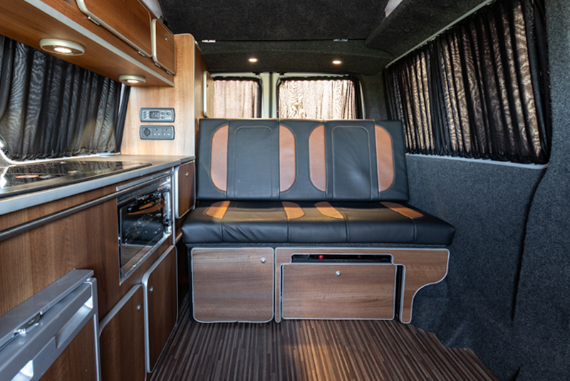 Transporter T5.1 Camper King Monte Carlo - Rear Seats