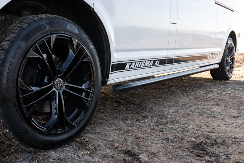 Transporter T5.1 Camper King Monte Carlo - Wheels Bars