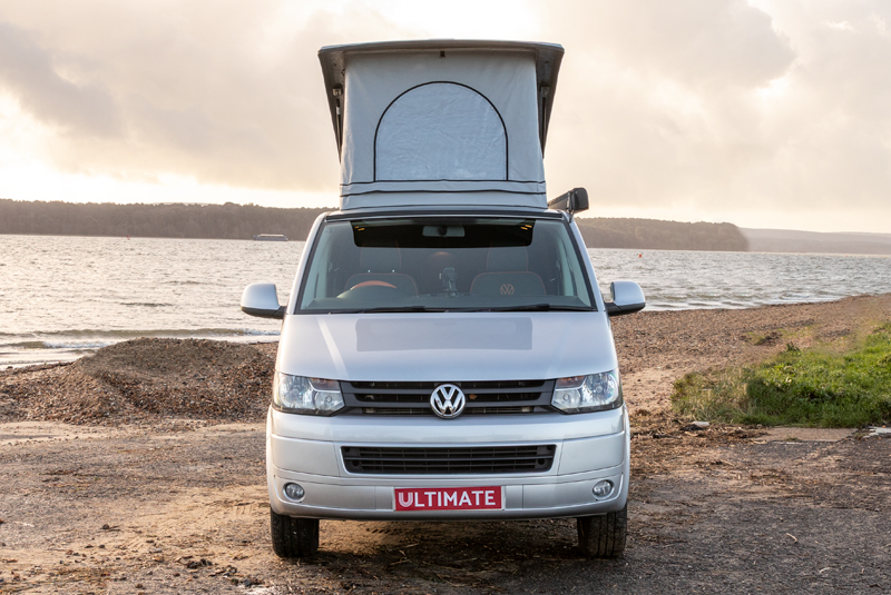 VW Transporter T5.1 140bhp SWB Highline - Front Roof Up