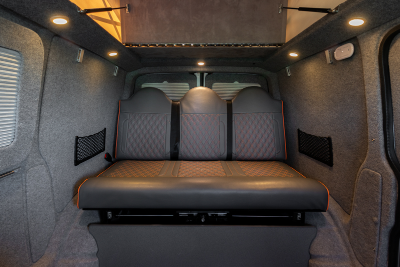 VW Transporter T5.1 140bhp SWB Highline - Rear Seats