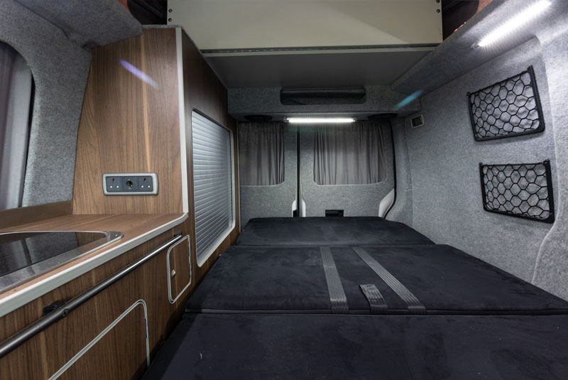 VW Transporter T5.1 Funky Dubz Camper - Looking Through