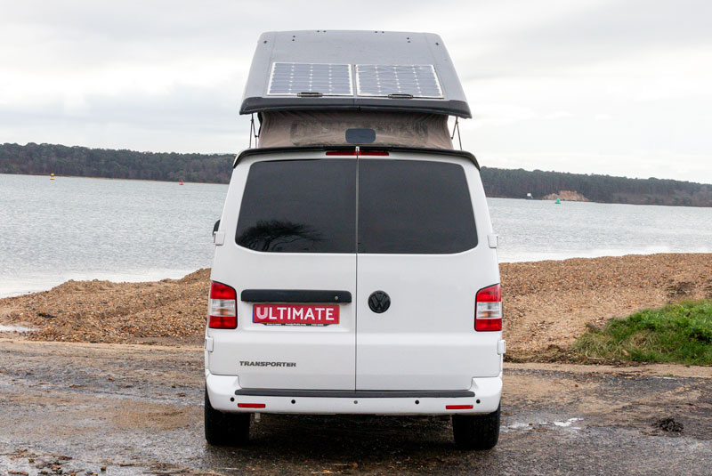 VW Transporter T5.1 Funky Dubz Camper - Rear Roof Up