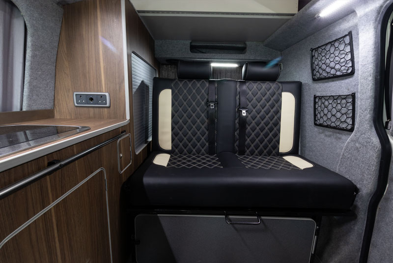 VW Transporter T5.1 Funky Dubz Camper - Rear Seats