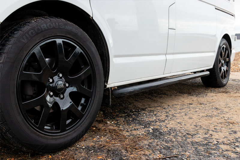 VW Transporter T5.1 Funky Dubz Camper - Wheels and Bars