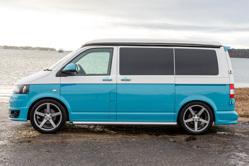 VW Transporter T5.1 140bhp SWB Monte Carlo Sportline - Left Side