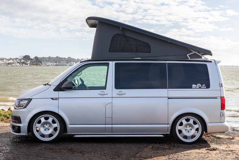 VW Transporter T6 140bhp SWB Sportline - Left Side Roof Up