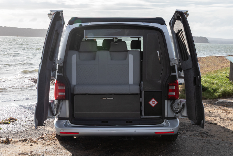 VW Transporter T6 140bhp SWB Sportline - Rear Doors Open