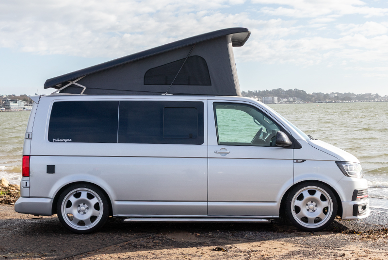VW Transporter T6 140bhp SWB Sportline - Right Side Roof Up