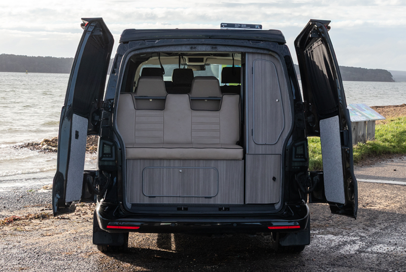 VW Transporter T5.1 130bhp SWB Sportline - Rear Doors Open