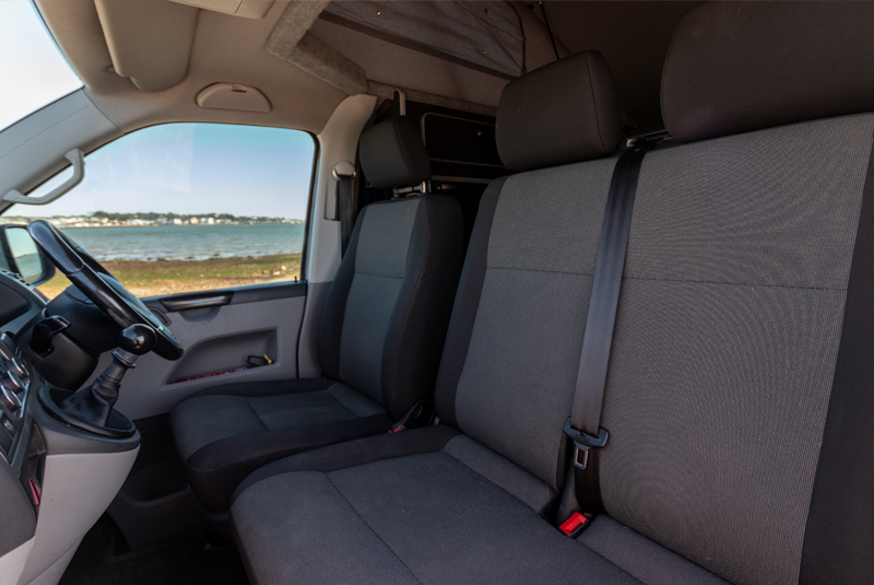 VW Transporter T5.1 140bhp SWB Monte Carlo Sportline - Front Seats