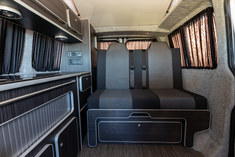 VW Transporter T5.1 140bhp SWB Monte Carlo Sportline - Rear Seats