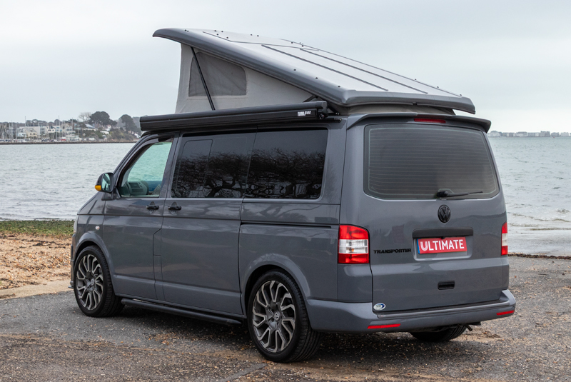 VW Transporter T5.1 140bhp SWB Autohaus Sportline - Rear Left Roof Up
