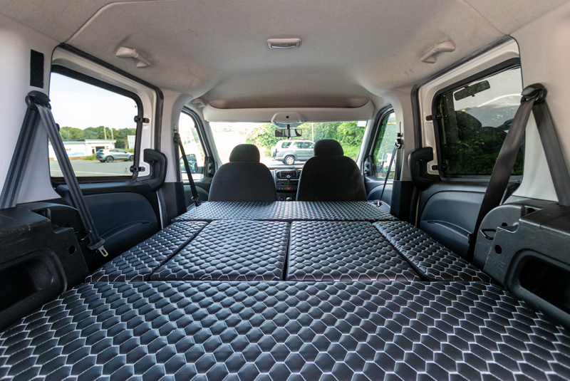 Fiat Doblo 1.6 Multi Jet Redcote camper with Tentbox - Looking Through