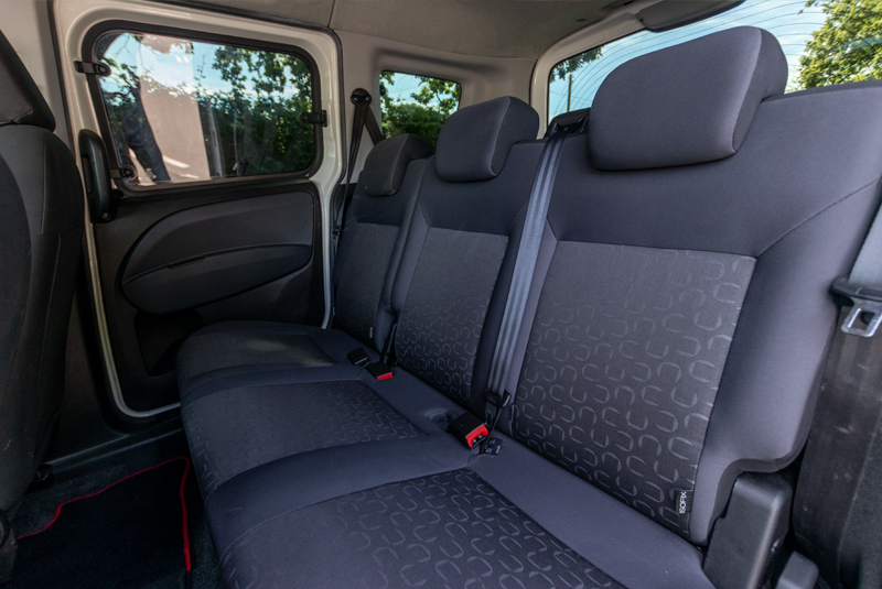 Fiat Doblo 1.6 Multi Jet Redcote camper with Tentbox - Rear Seats Left