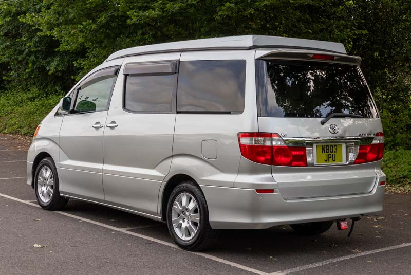 Alphard Camper - Rear Left
