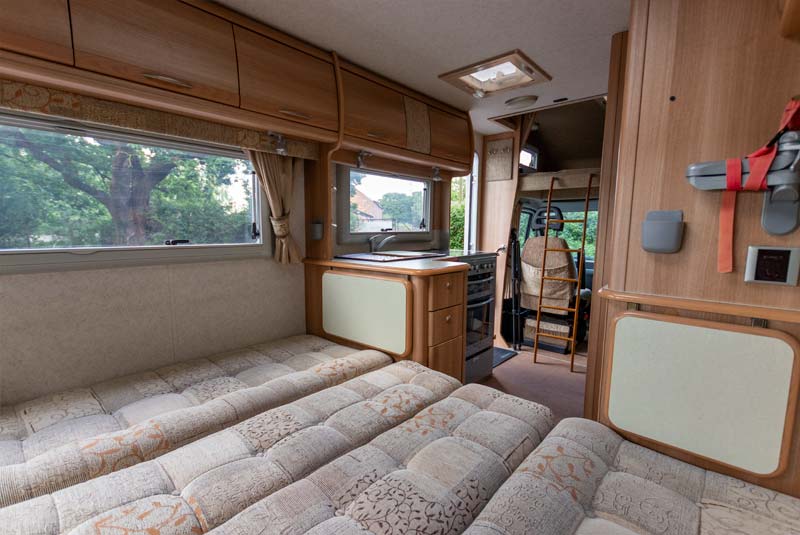 Autocruise Starlight Cab Over Sleeper - Bed Furniture