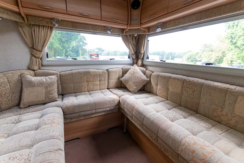 Autocruise Starlight Cab Over Sleeper - Rear Seats Right