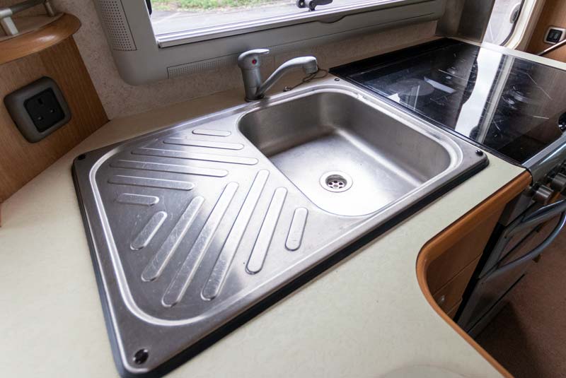Autocruise Starlight Cab Over Sleeper - Sink
