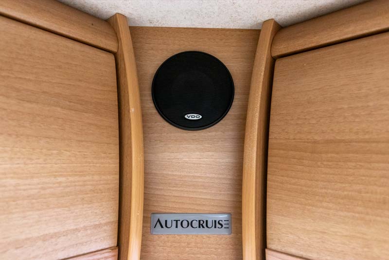 Autocruise Starlight Cab Over Sleeper - Speakers