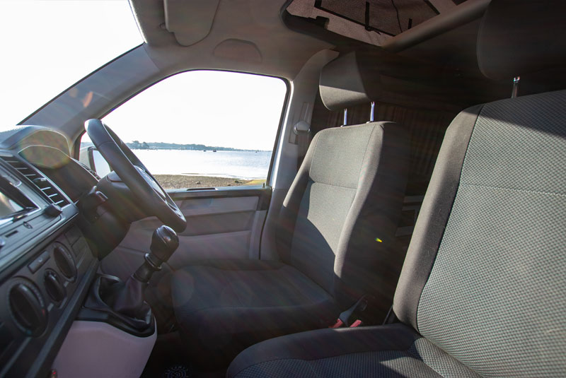 VW Transporter T6 140bhp Sportline Camper - Drivers Seat
