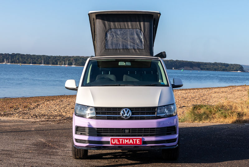 VW Transporter T6 140bhp Sportline Camper - Front Roof Up