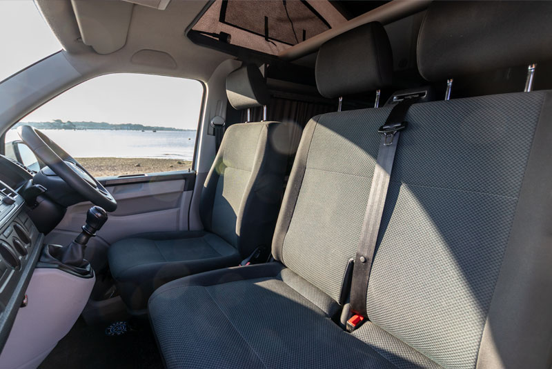 VW Transporter T6 140bhp Sportline Camper - Front Seats