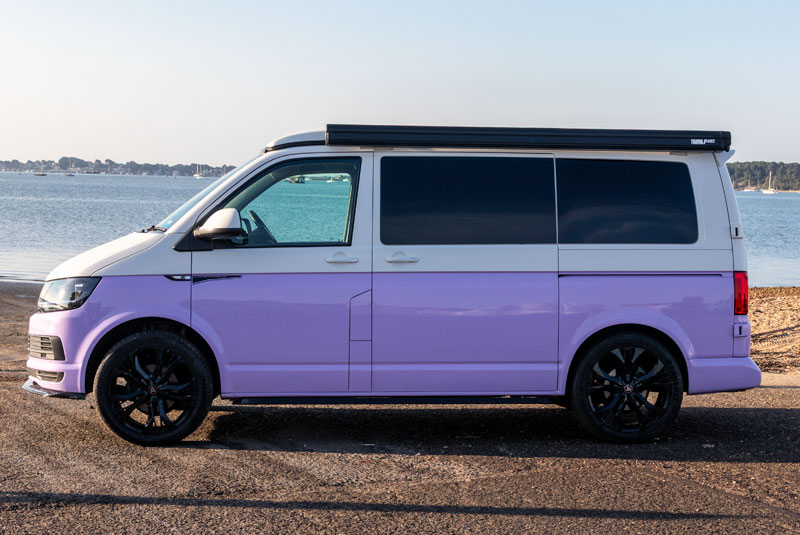 VW Transporter T6 140bhp Sportline Camper - Left Side