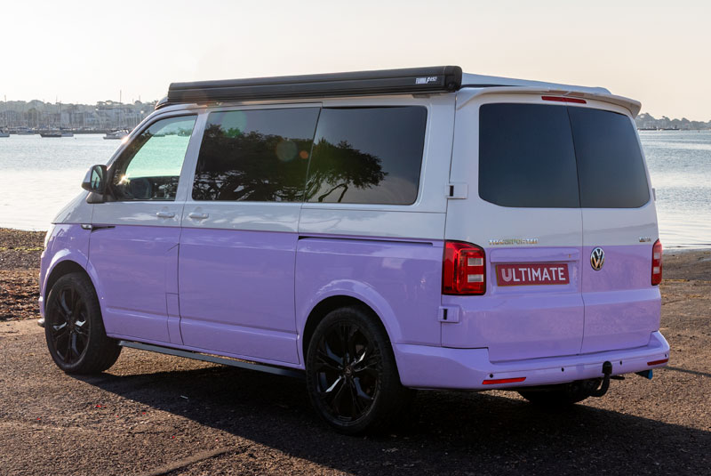 VW Transporter T6 140bhp Sportline Camper - Rear Left