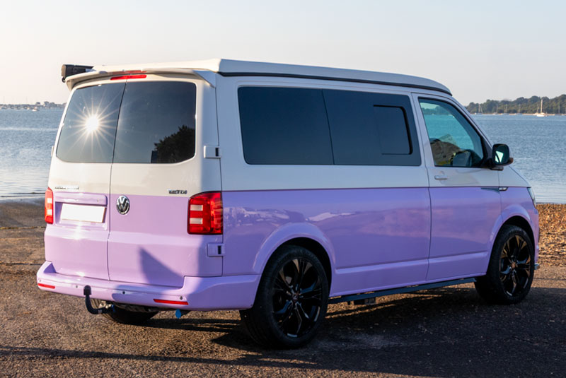 VW Transporter T6 140bhp Sportline Camper - Rear Right
