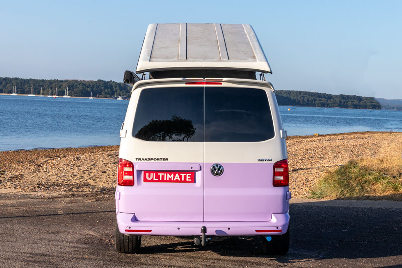 VW Transporter T6 140bhp Sportline Camper - Rear Roof Up
