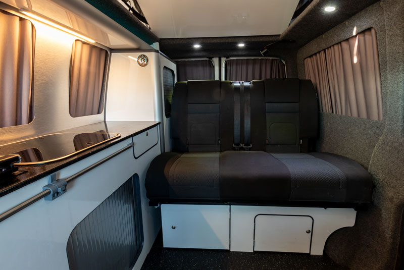 VW Transporter T6 140bhp Sportline Camper - Rear Seats