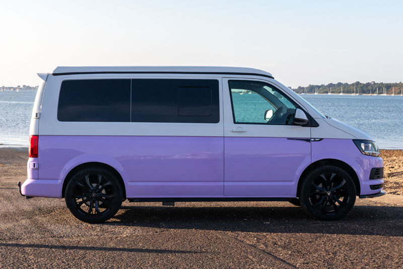 VW Transporter T6 140bhp Sportline Camper - Right Side