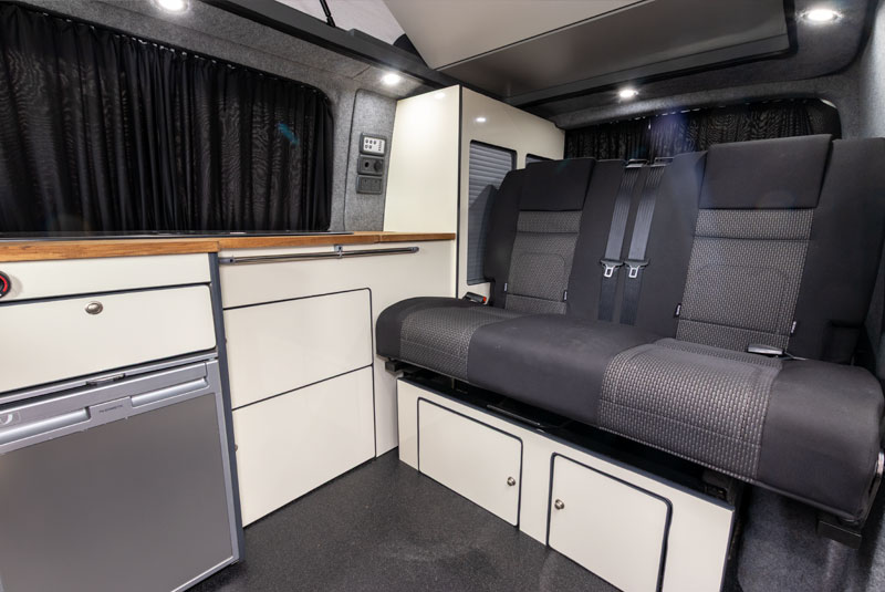 VW Transporter T5.1 140bhp Camper Tailgate - Interior