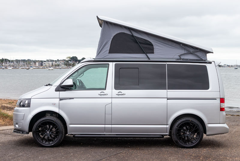 VW Transporter T5.1 140bhp Camper Tailgate - Left Side Roof Up