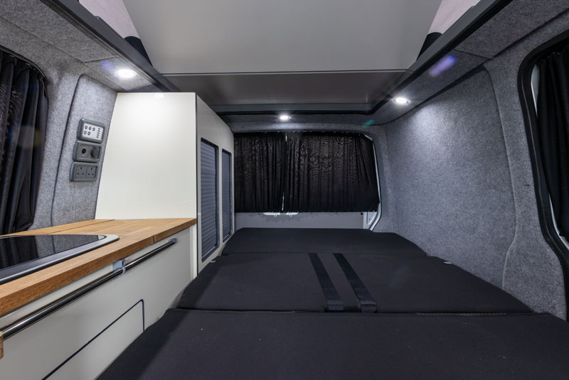VW Transporter T5.1 140bhp Camper Tailgate - Looking Through