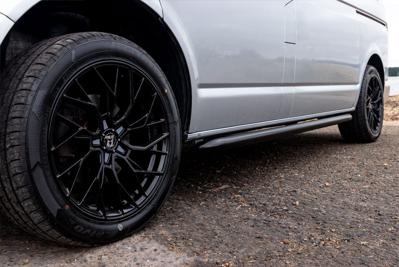 VW Transporter T5.1 140bhp Camper Tailgate - Wheels and Bars