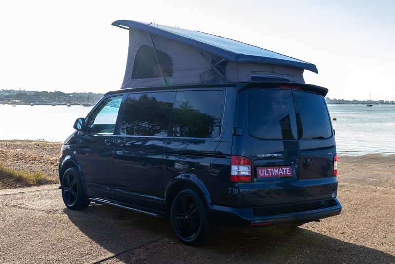 VW Transporter T5.1 140bhp SWB Highline Autohaus Ashton - Rear Left Roof Up