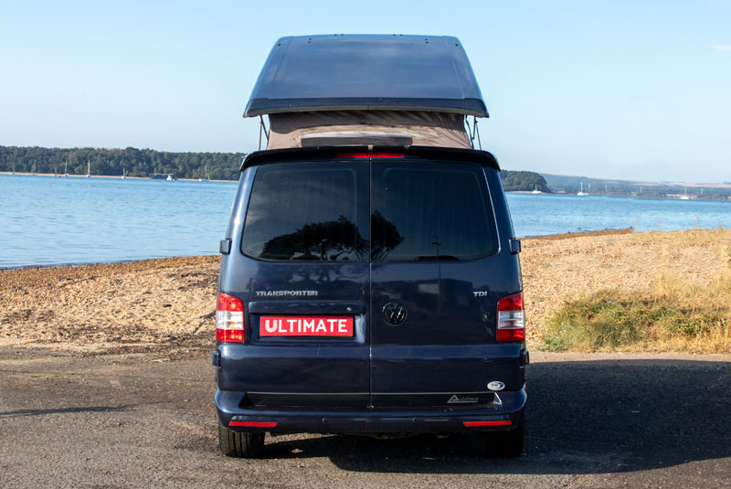 VW Transporter T5.1 140bhp SWB Highline Autohaus Ashton - Rear Roof Up