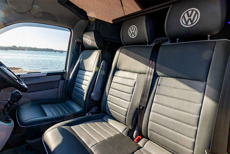 VW Transporter T6 140bhp Sportline Camper - Front Seats